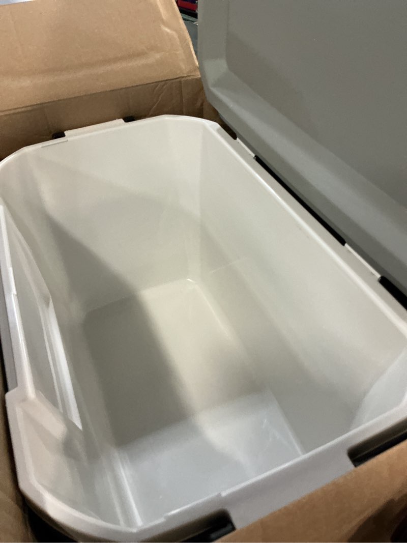 Condition photo showing Good Condition for coleman classic series insulated portable cooler, leak-resistant outdoor hard cooler keeps ice up to 5 days, 52/70/120/150 quart twilight 52qt