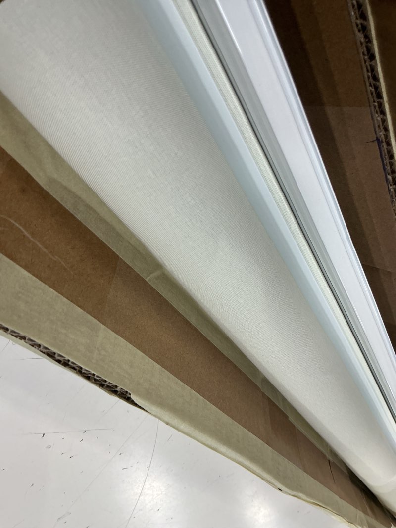 Condition photo showing Good Condition for coverscaped limited custom cordless solar screen roller shade, pure white,42.5 x 72