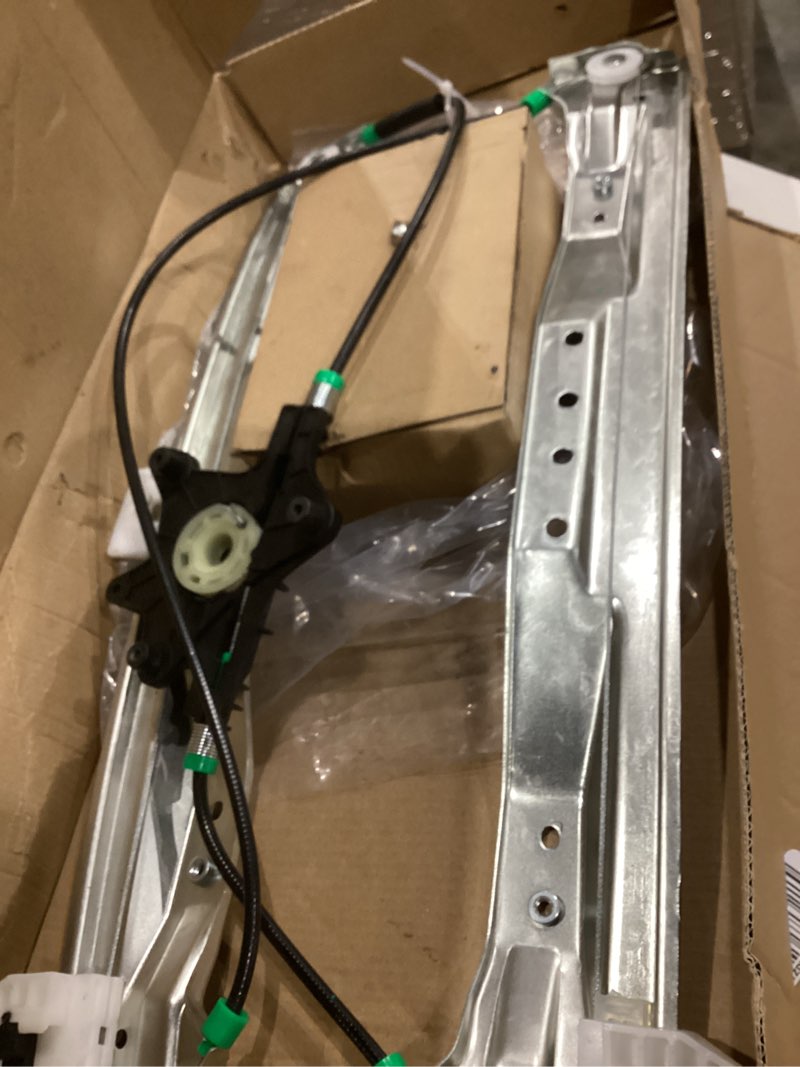 Condition photo showing As Is for Front Driver Side Power Window Regulator with Motor Replacement for Dodge Grand Caravan, Chrysler Town & Country, Ram C/V 2008 2009 2010 2011 2012 2013 2014 2015 2016 2017 2018 2019, Left, 748-508