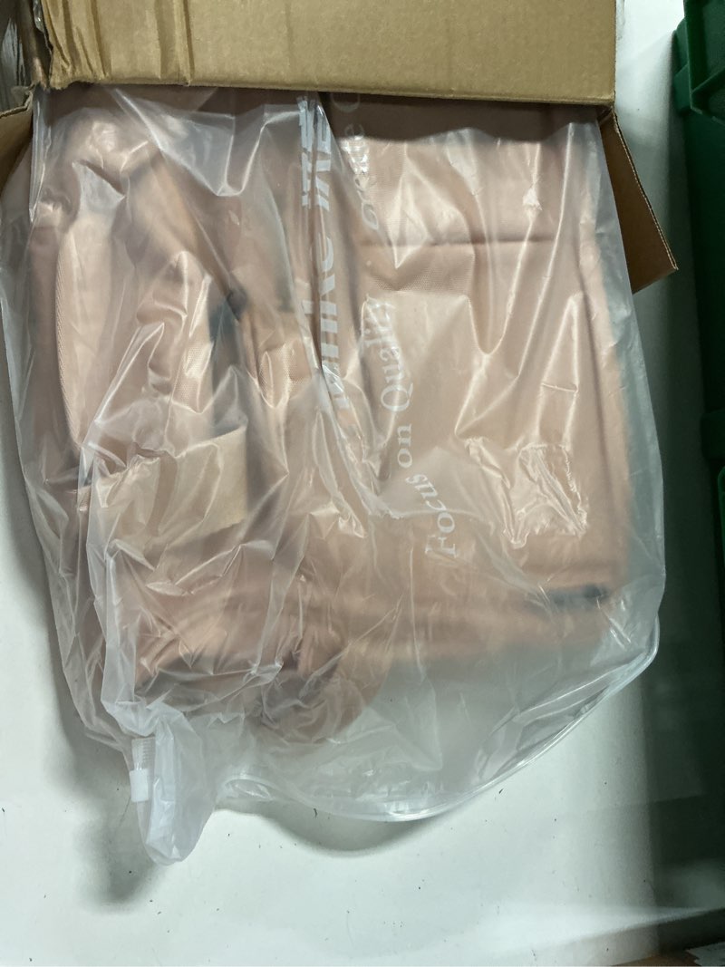 Condition photo showing New/Like New for hanke carry on luggage bags for travel, large foldable duffle bag for travel, softside lightweight travel bag carry on bags for airplanes women, travel tote bags for women men.?pink? pink ultra carry-on