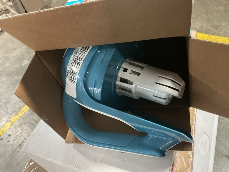 Condition photo showing As Is for BLACK+DECKER dustbuster AdvancedClean Handheld Vacuum Cordless, Compact Home and Car Vacuum with Crevice Tool ,Rotating Nozzle and Charging Station, Large Dust Bowl (CHV1410L)