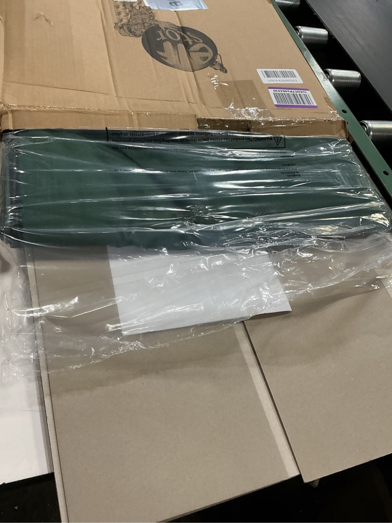 Condition photo showing Good Condition for Wrapping Paper Storage Center - Portable Gift Wrap Station to Stow and Organize Flat Sheets, Holiday Gift Bags, Bows, and Ribbons by Elf Stor (Green)