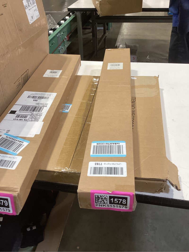 Condition photo showing New/Like New for lazblinds no tools no drill 1" vinyl mini blinds, cordless blinds for windows, light filtering horizontal window blinds & shades, 27" w x 64" h, grey cordless-grey 27" w x 64" h