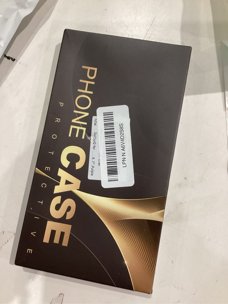 Condition photo showing Good Condition for Designed for Samsung Galaxy S24 Plus Case with Magnetic Ring Stand [Compatible with Mag-Safe][Military Grade Drop Protection][Build in Kickstand] Shockproof Galaxy S24+ Phone Case 6.7",Purple Samsung Galaxy S24 Plus Purple