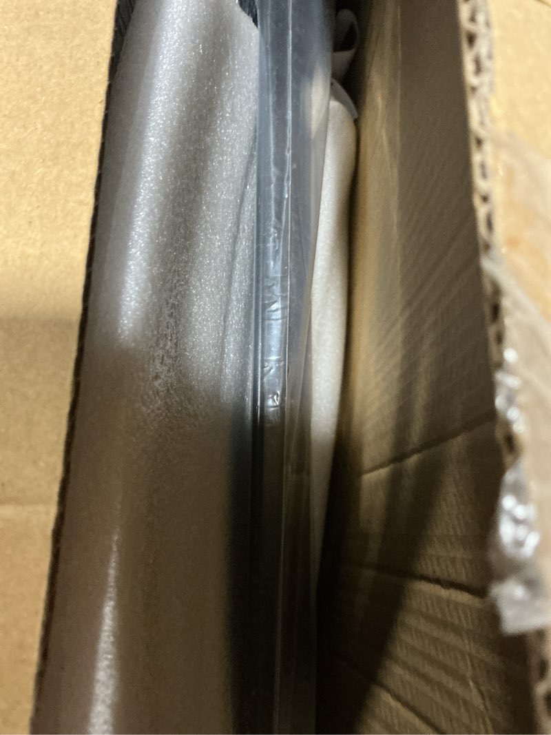 Condition photo showing Good Condition for Parking Sign Post 48" Heavy Duty Cast Iron Parking Signs Stand, Movable Sign Stand for Hanging Signs, Black ?15 pounds? 1 Pack-round base-15lbs