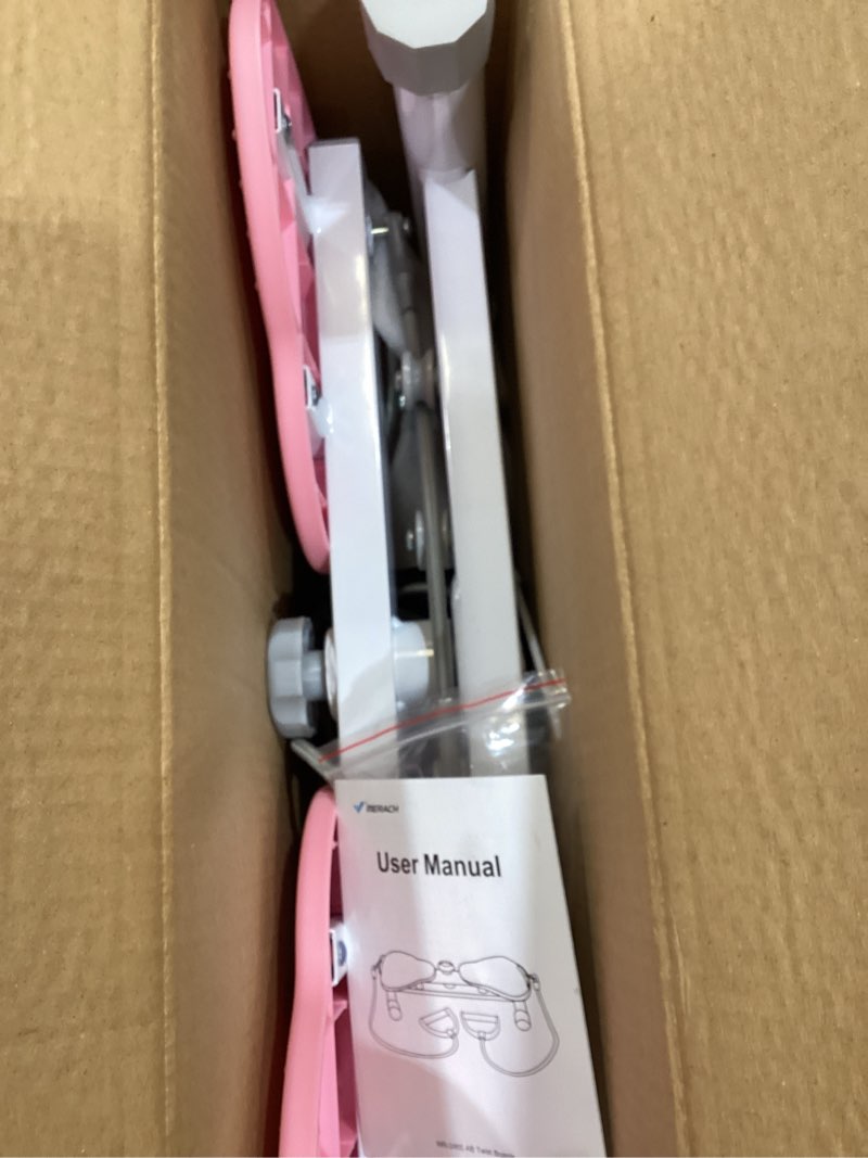 Condition photo showing Good Condition for merach waist twister machine exercise, ab twist board with 300 lbs weight capacity, abs workout for slim waist and core ab exercise, noiseless home gym equipment for women men pink