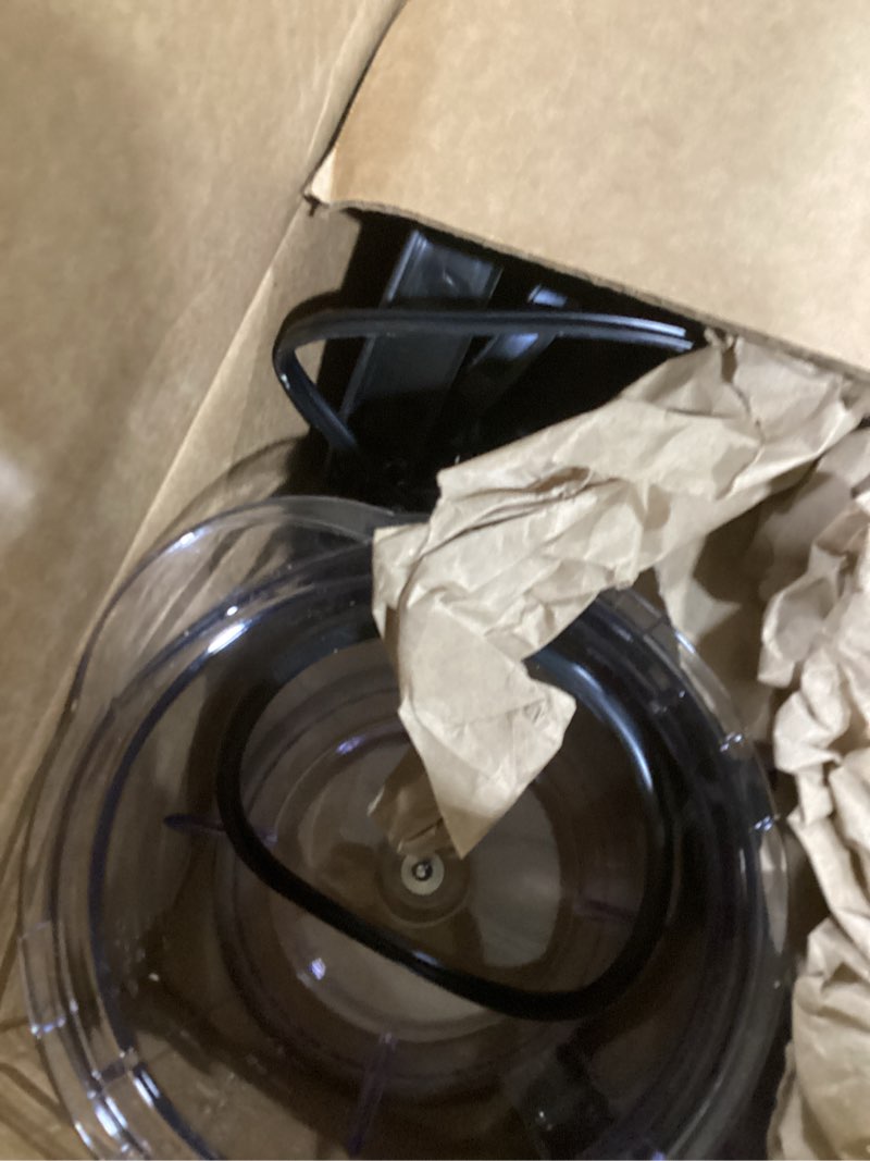 Condition photo showing Good Condition for Ninja QB1004 Blender/Food Processor with 450-Watt Base, 48oz Pitcher, 16oz Chopper Bowl, and 40oz Processor Bowl for Shakes, Smoothies, and Meal Prep,Black Black 48 Ounces