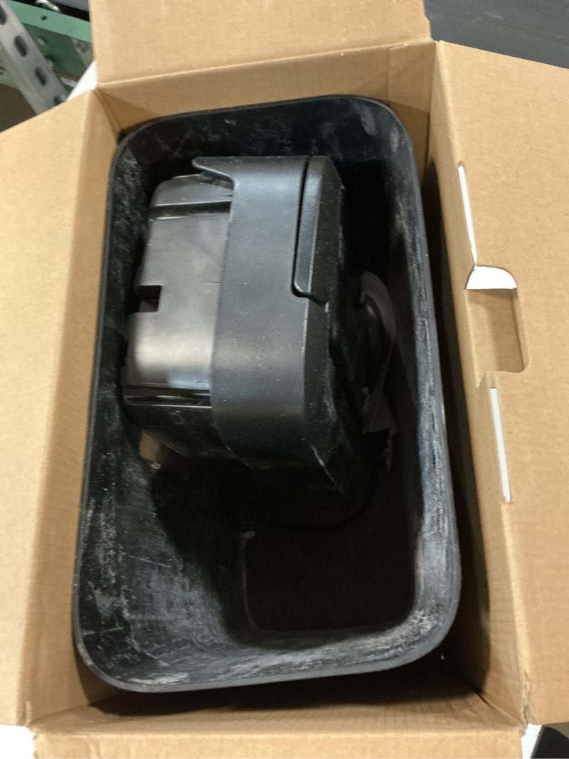 Condition photo showing As Is for pen+gear 6-sheet cross-cut paper/credit card shredder with 3.7 gallon bin, black, home & office use