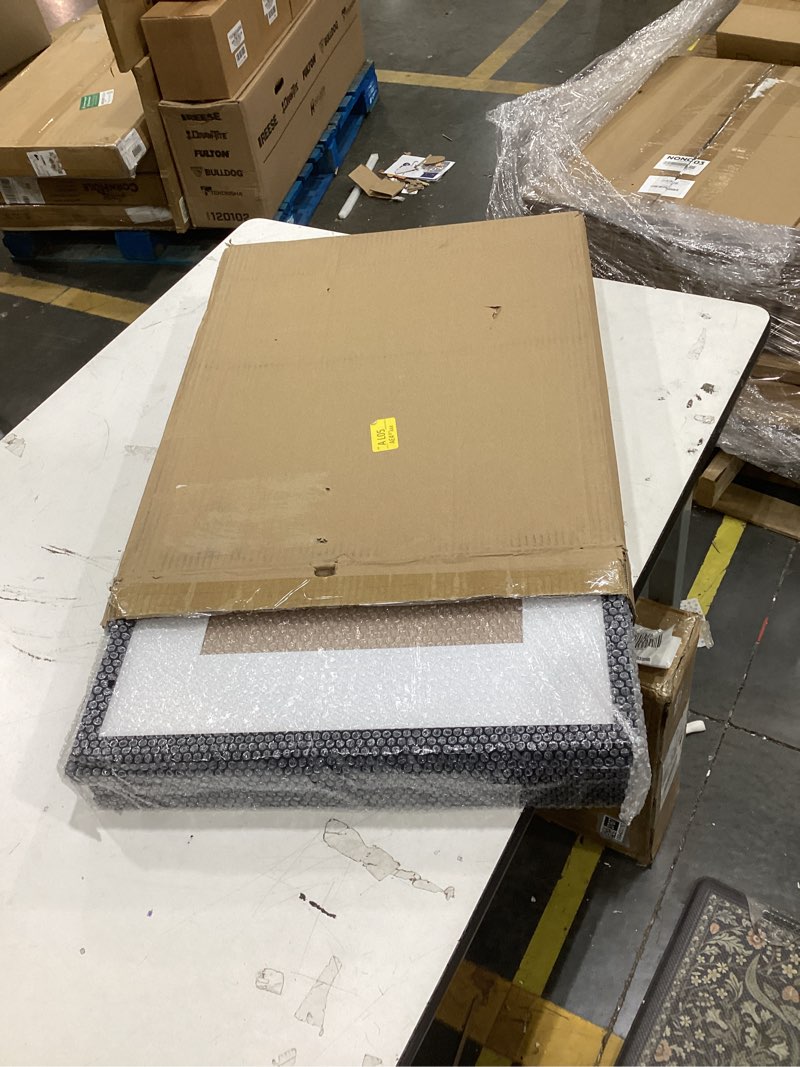 Condition photo showing New/Like New for upsimples 16x20 picture frame set of 5, display pictures 11x14 with mat or 16 x 20 without, wall gallery poster frames, black