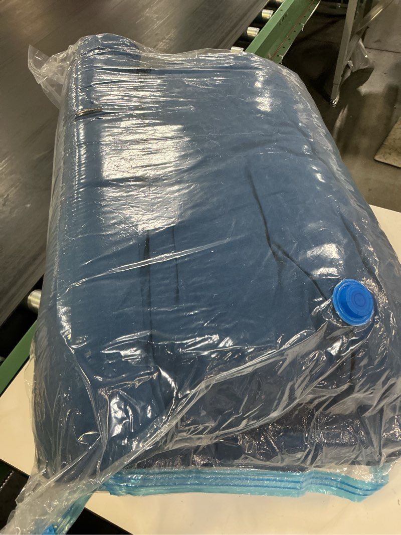 Condition photo showing New/Like New for idee-home outdoor cushions for patio furniture, outdoor seat cushion, waterproof couch hampton bay deep seat replacement chair cushions for garden lawn backyard deck, 26.5 x 26.5 navy bue dark cerulean 26.5 x 26.5 x 4 inch