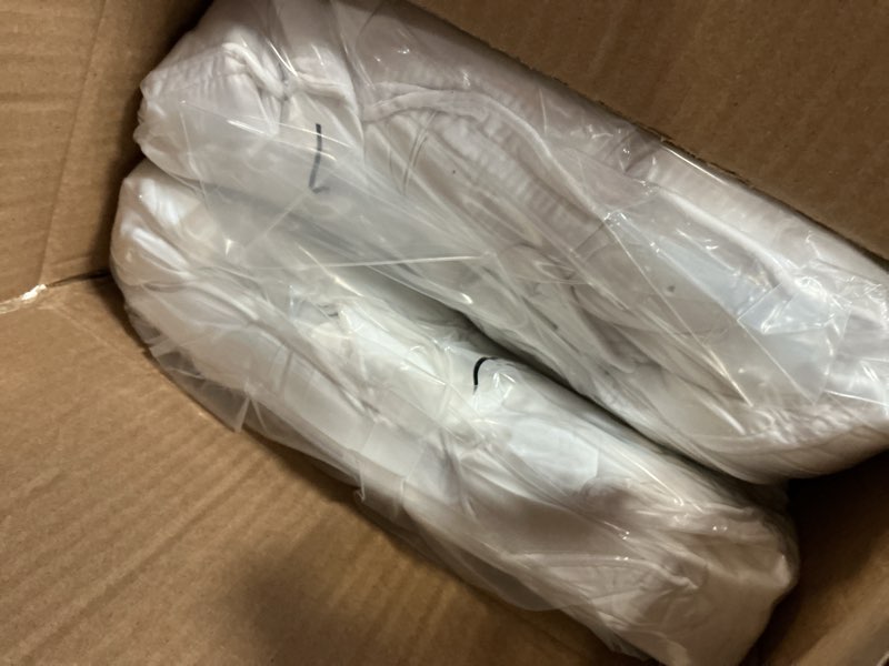 Condition photo showing Good Condition for Amazon Basics Down-Alternative Pillows for Stomach and Back Sleepers, Soft Density, 20 x 36 inches, 2-Pack, White King (Pack of 2) Soft