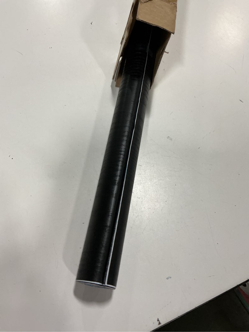 Condition photo showing Good Condition for Abyssaly 23.6" X 118" Black Wood Peel and Stick Wallpaper - Wood Grain Contact Paper Self-Adhesive Removable Vinyl Film Furniture Wall Decorative - Real Wood Tactile Sensation Surfaces Easy to Clean