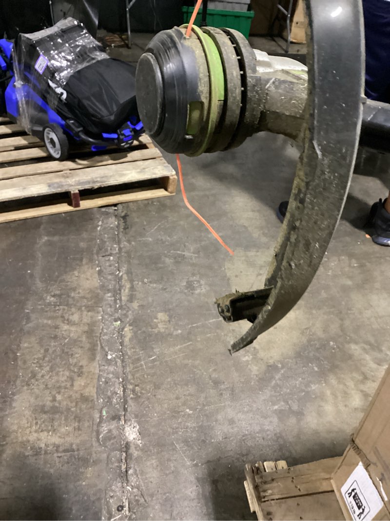 Condition photo showing Good Condition for ego powerload 56-volt 15-in telescopic shaft battery string trimmer 2.5 ah (battery included) (charger included)