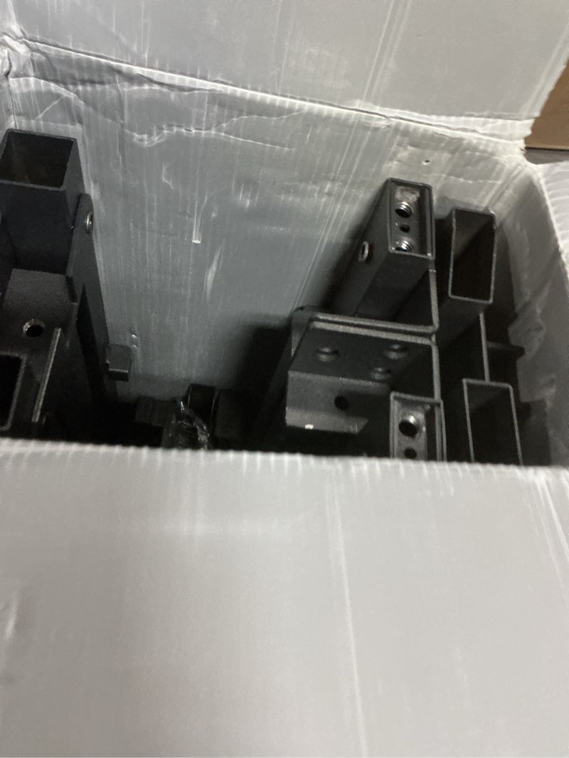 Condition photo showing Good Condition for Hafenpo 18 Inch Queen Bed Frame - Sturdy Metal Platform Queen Size, No Box Spring Needed, Heavy Duty, Easy Assembly, Strong Bearing Capacity, Under Bed Storage, Black Queen 18 Inch