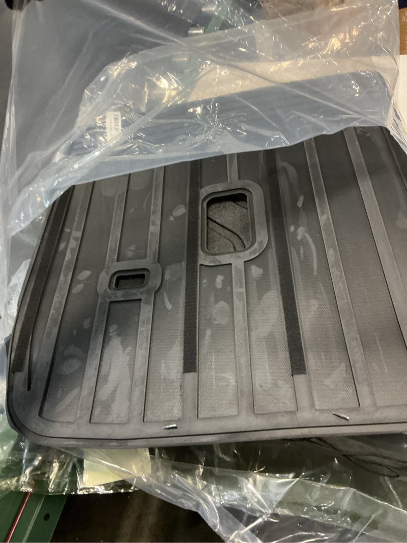 Condition photo showing Good Condition for large cargo liners for 2024 2025 2026 mazda cx90 cx-90 6 seats (not for 7/8 seats) (50/50 split folding),tpe all weather protection car trunk mat covering the backrest mat accessories for 2024-2026 cx90 cargo mat 6 seats (50/50)