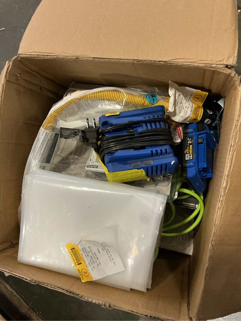 Assortment of household items