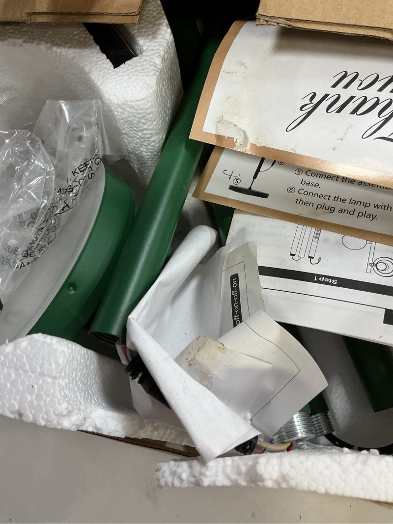 Condition photo showing Good Condition for sibrille 36w led tree floor lamp, modern dimmable standing lamp with remote & touch control, 4 color temperatures, 3 rotatable led light floor lamps for living room, bedroom, office green