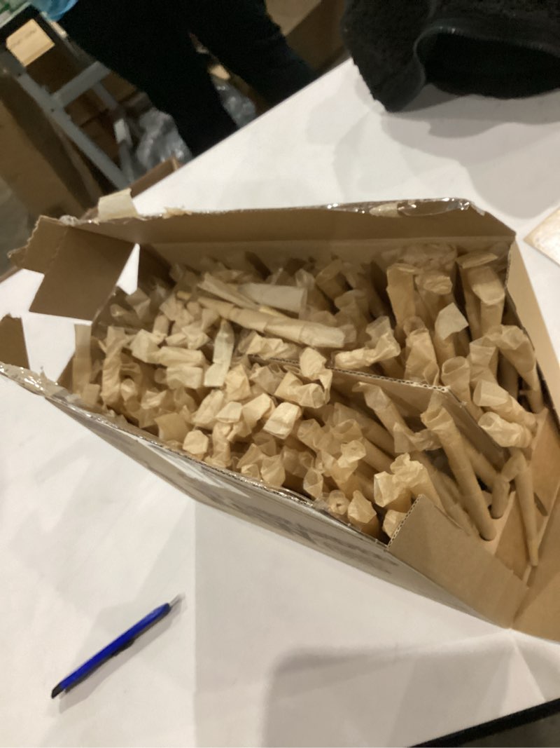 RAW Rolling Papers 1 1/4 Classic Cones Unbranded Tips - 1000 Pre-Rolled Cones: Bulk Box