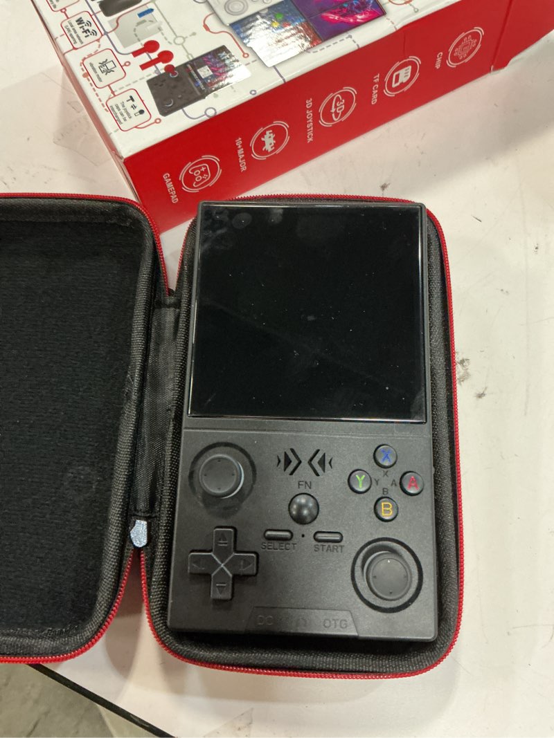 Condition photo showing Good Condition for uytgxen xf40v retro handheld game console with 2*detachable long joysticks, 4.0-inch hd ips screen retro gaming console, preloaded classic games with multiple emulator, pocket video gaming black
