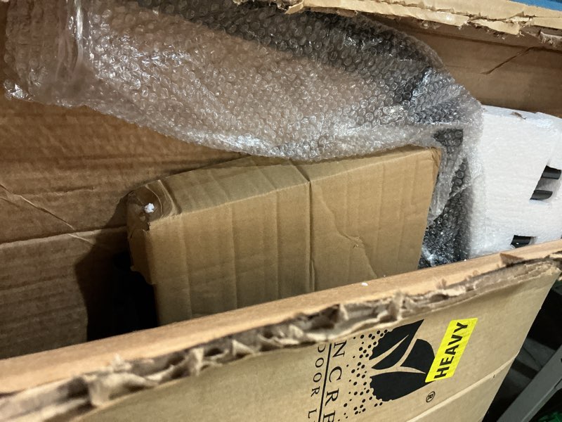 Condition photo showing Good Condition for SUNCREAT Hammock Chair Stand, Heavy-Duty Steel Swing Stand, 400lbs Capacity, Multi-Use Hanging Chair Stand for Outdoor Indoor, Hammock Chair not Include, Black Black-Artistic