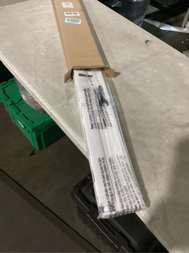 Condition photo showing Good Condition for lazblinds no tools no drill cordless cellular shades, top down bottom up (tdbu) honeycomb shades for home, light filtering thermal insulation blinds for windows, 27" w x 64" h, white light filtering - white 27" w x 64" h