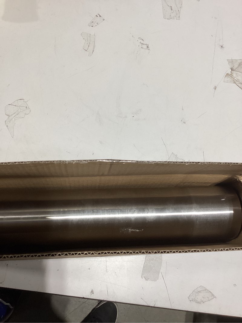 Condition photo showing As Is for 3 Inch DIY T304 Stainless Steel Exhaust Muffler Straight Pipe, Tailpipe 3"ID to 3"OD Exhaust Extension Tube Tailpipe 18" Length Universal Fitment 3.0'' OD-Straight-18''