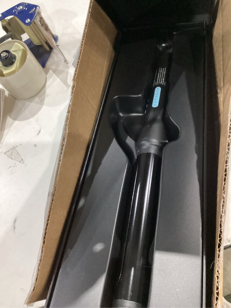 Condition photo showing Good Condition for bio ionic long barrel curling iron with moisture heat technology & nanoionic mx versatile curling wand - multiple barrel sizes for tight, classic, loose & soft curls 1.25 inch (loose curls) black
