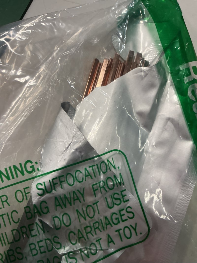 Condition photo showing Good Condition for 42 pcs brazing rods aws bcup-5 15% silver solder phos copper brazing alloy flat welding rods 0.050"x1/8"x10" for hvac, refrigeration, and industrial applications