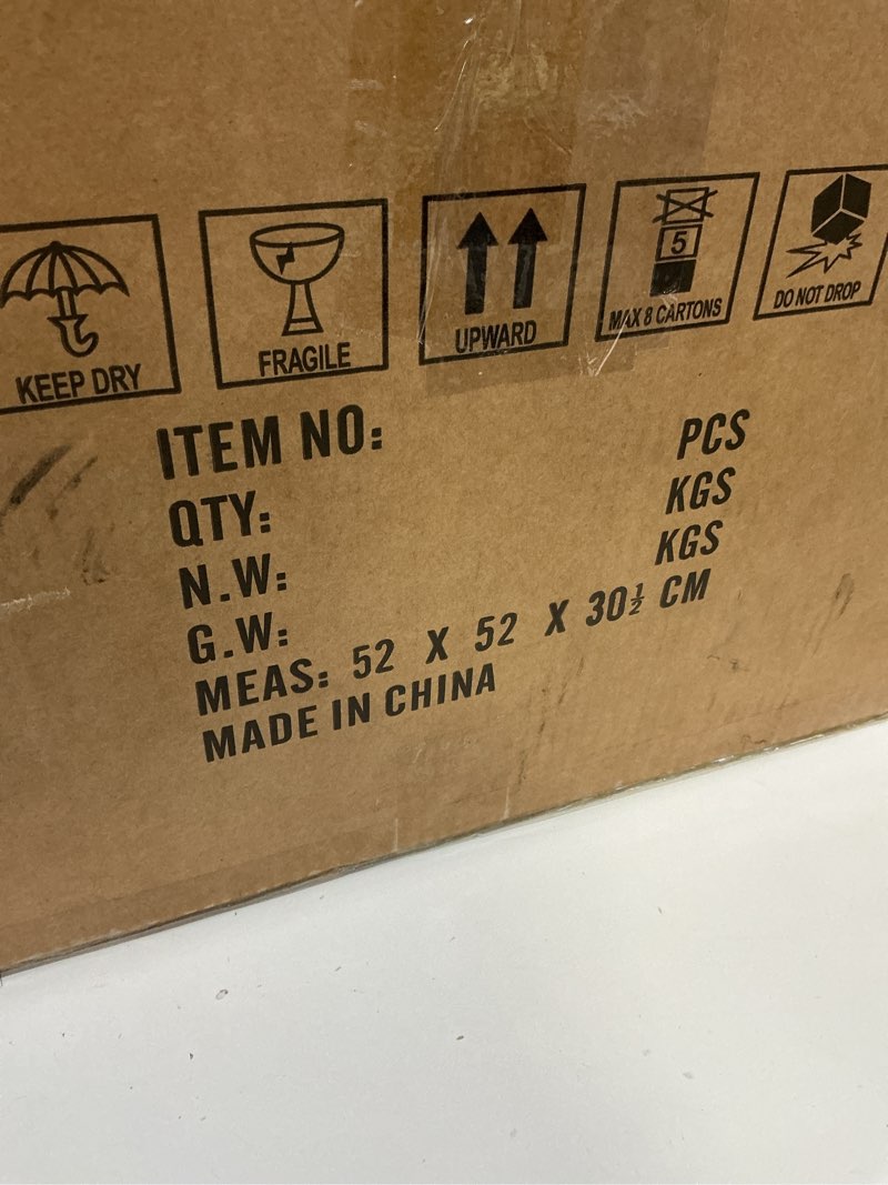 Condition photo showing New/Like New for STERREN 42 Inch Retractable Ceiling Fans with Lights,Modern Bladeless LED Ceiling Fan Lights with Remote Control, Smart White Bedroom Ceiling Fan with Light