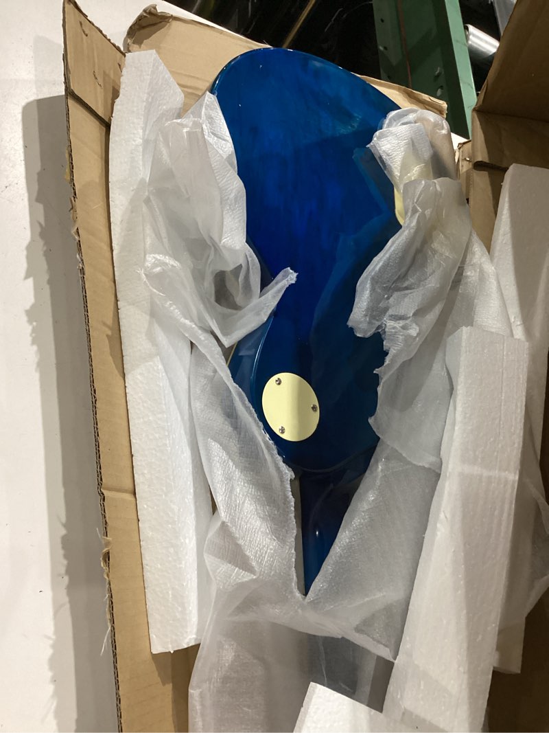 Condition photo showing Good Condition for iyv-ils-350 6 string solid- body electric guitar,right, ocean blue (ils-350)