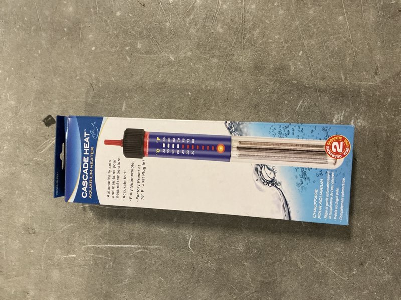 Condition photo showing New/Like New for Penn-Plax Cascade Glass Heater – 8.5” Length – 100 Watt - for Aquarium and Fish Tanks