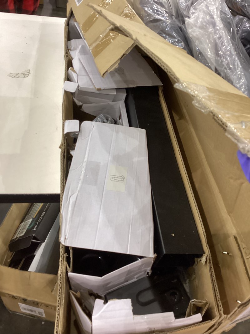 Exterior Barn Door Hardware Kit, BARNSMITH 5FT Sliding Barn Door Hardware Heavy Duty Barn Door Track