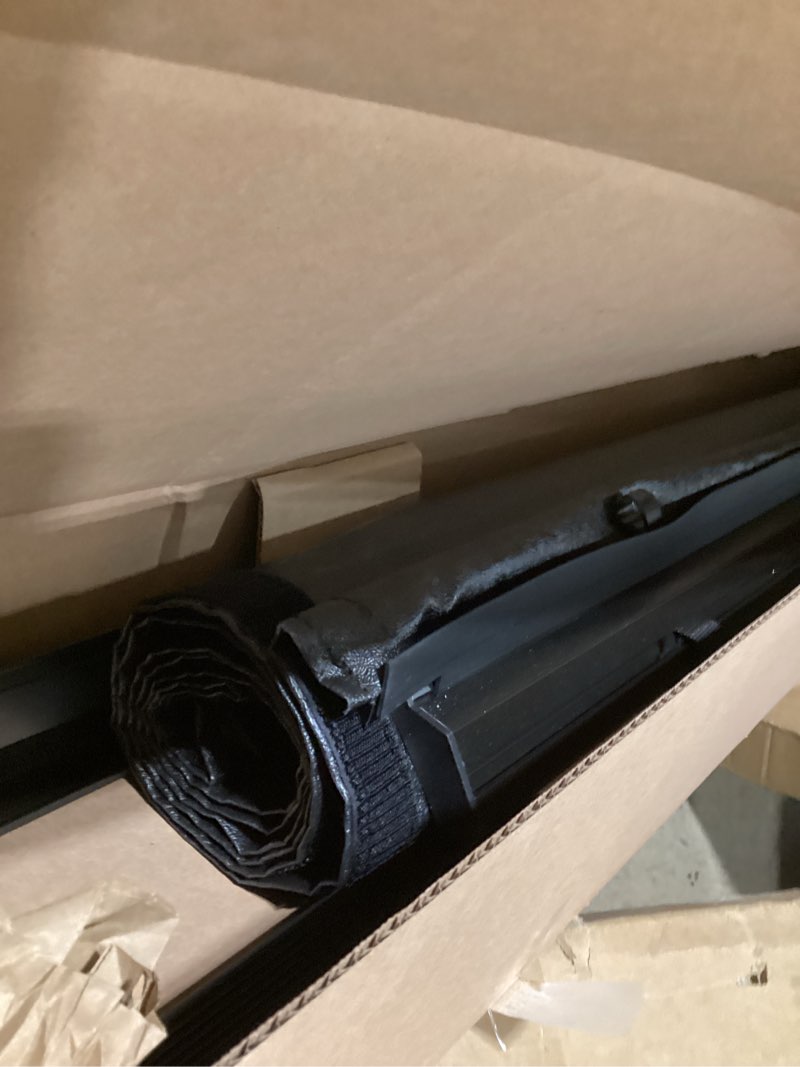 Tonno Pro Lo Roll, Soft Roll-up Truck Bed Tonneau Cover | LR-1105 | Fits 2020 - 2023 Chevy/GMC Silve