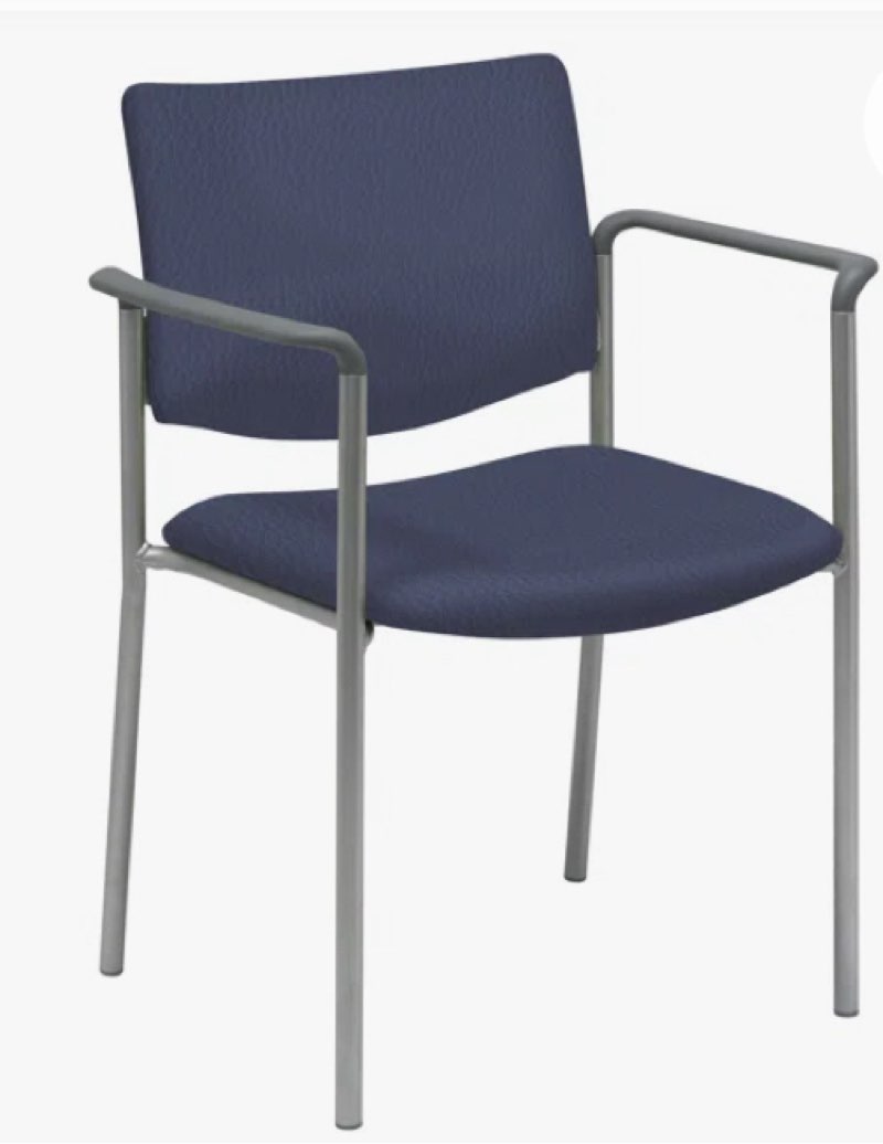 Kfi studios chair blue 45242-3467