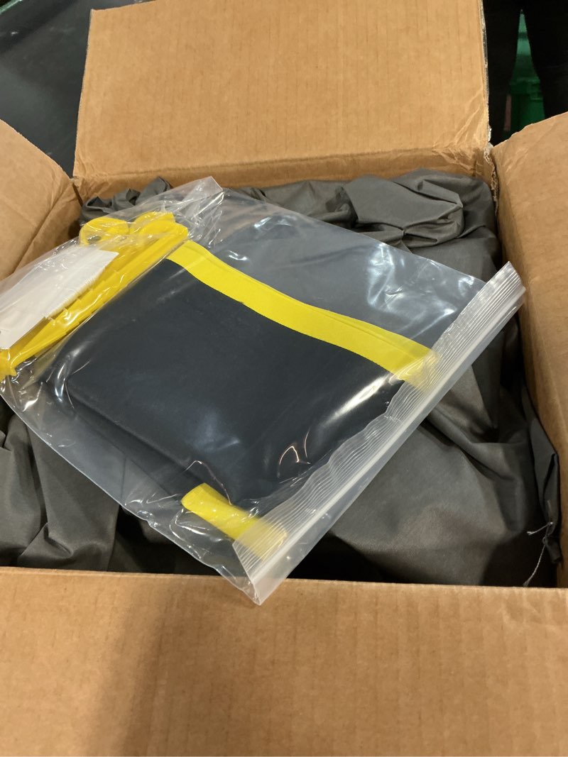 Condition photo showing Good Condition for OZIS Gaga Ball Pit Inflatable 15FT with Built-in Blower, Portable Gaga Pit for Indoor Outdoor School Family Activities Easy to Setup 15Ft Black&yellow