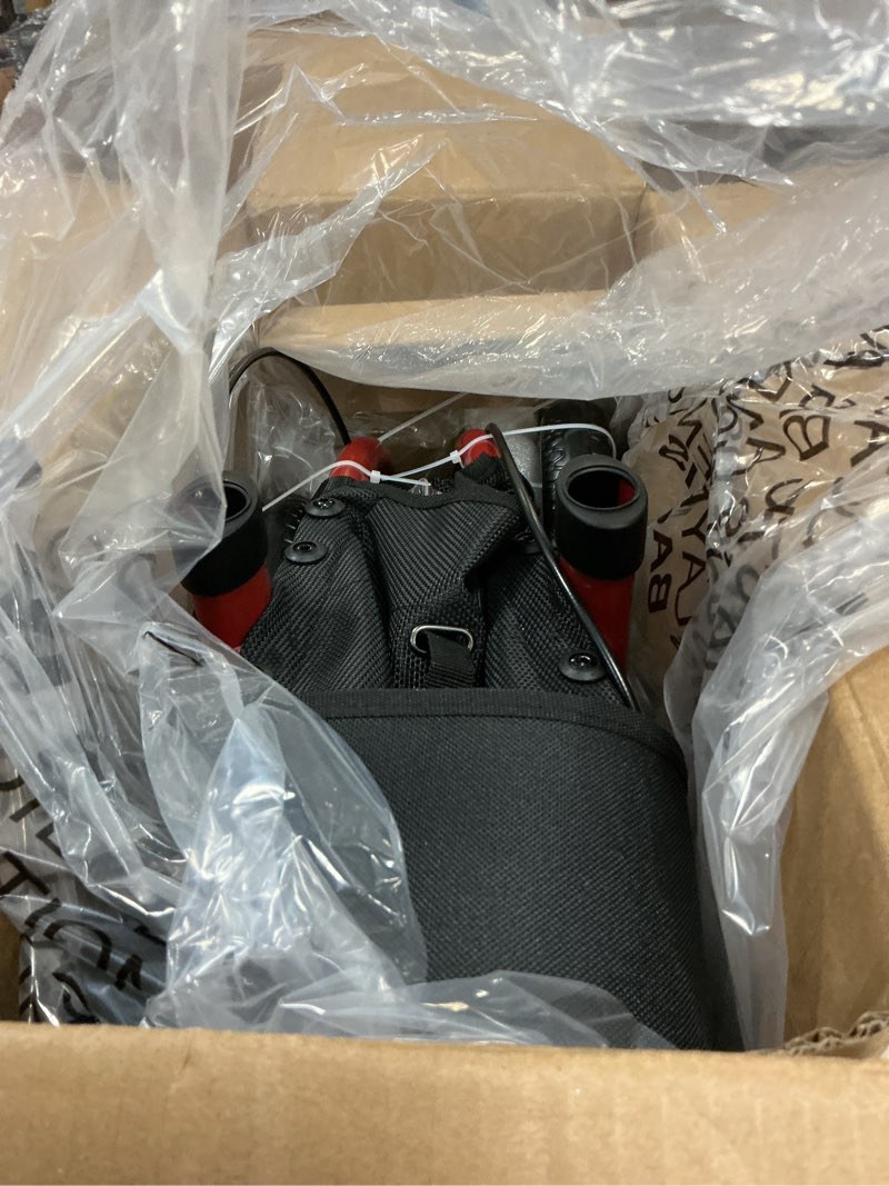 Condition photo showing Good Condition for WALK MATE 3 Wheel Rollator Walker with Seat for Slim Seniors, Padded Backrest Lightweight Foldable Walker Ideal for Elderly, 8 Inch Tri-Wheel Modern Mobility Walking Aid Aluminum, Red