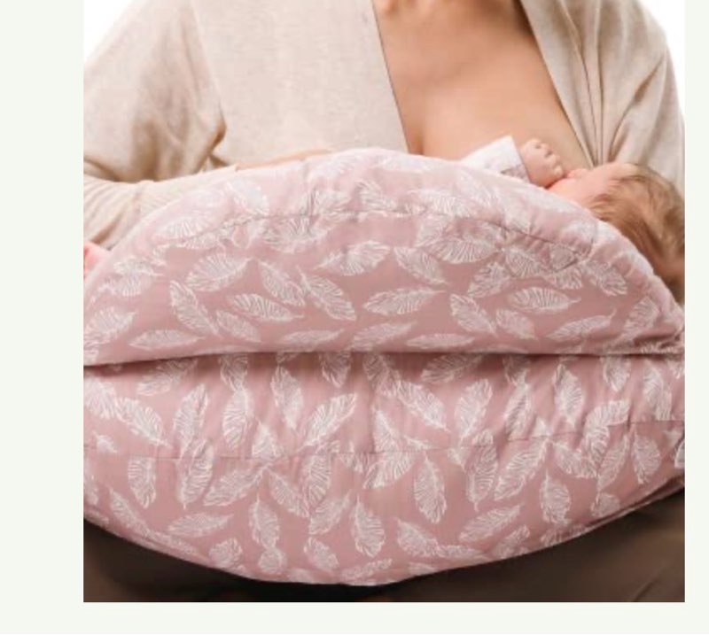 momcozy original nursing pillow and positioner - plus size feeding pillow | breastfeeding, bottle feeding, baby support