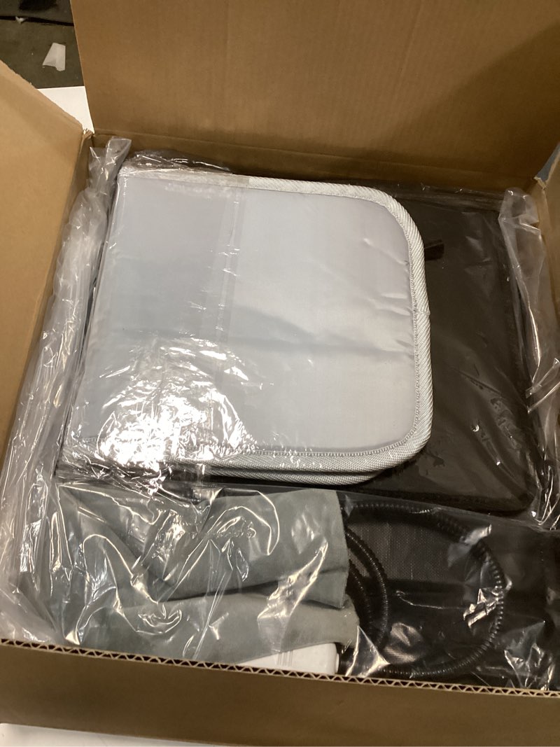 Condition photo showing New/Like New for Heated Outdoor Cat House for Winter, All-Weather Waterproof Outdoor Cat Shelter with Adjustable Heated Pad & Elevated Base, Easy Setup, Mesh-Embedded Polyester for Stray & Feral Cats (24"x13"x17") Black