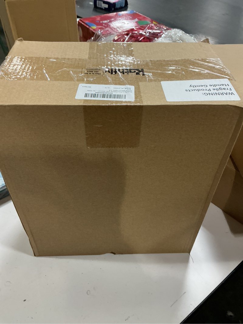 Condition photo showing New/Like New for Kathfly 2 Pcs Easter Bunny Figurine Decorations Resin Bunny with Glasses Farmhouse Rabbit Wearing Glasses Rustic Antique Table Centerpiece for Easter Couple Gifts Home Office Table Decorations, 7.9"