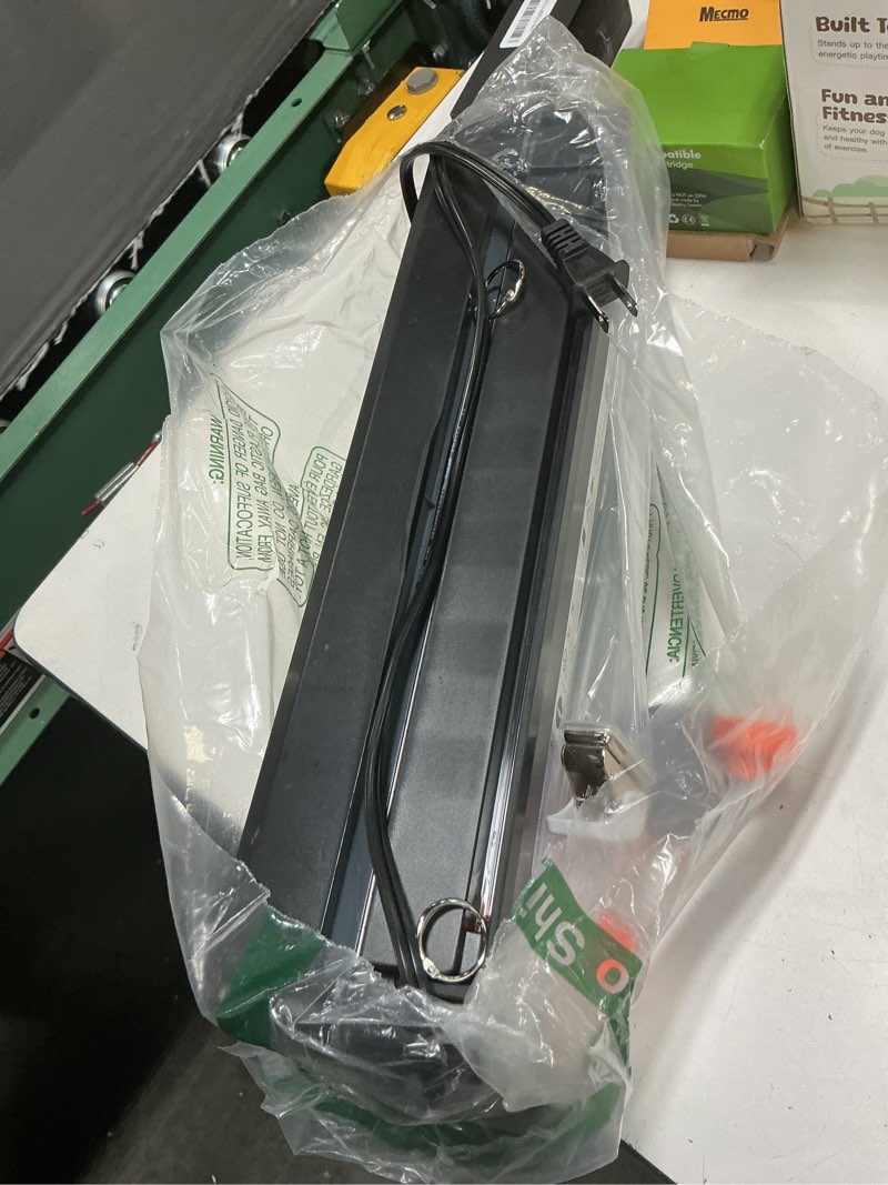 Condition photo showing As Is for 13" heavy-duty 4-roller laminator machine, fast 55s warm-up, 3-10 mil a3/11x17 laminating machine, 1000mm/min speed, auto-reverse jam prevention, includes 30-sheets for office & school (black)