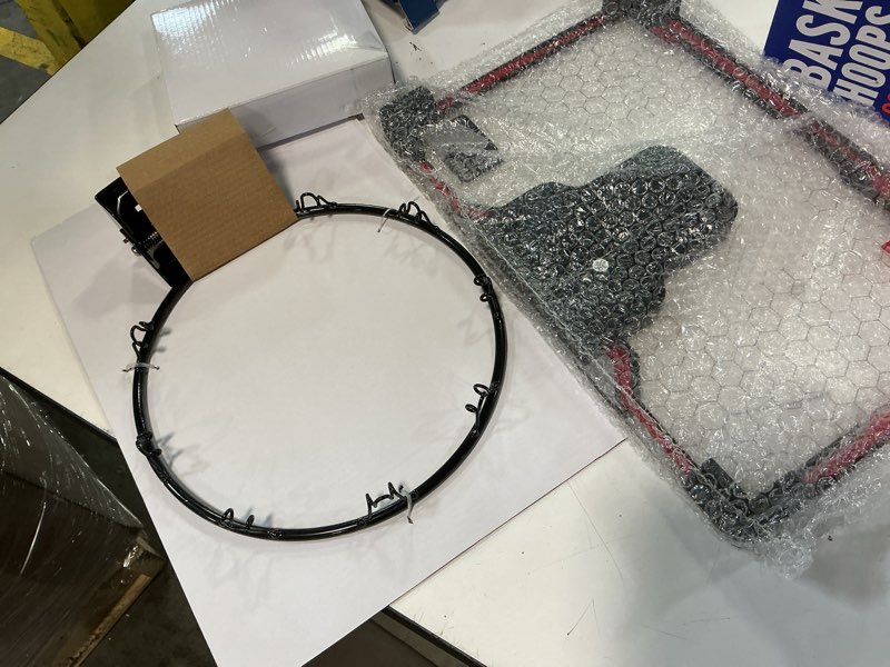 Condition photo showing Good Condition for HopeRock Indoor Basketball Hoop for Kids, Over The Door Mini Basketball Hoops, with LED Light, Scoreboard, Birthday Toys Gifts for 5 6 7 8 9 10 11 12+ Year Old Boys LED Basketball Hoop & Scoreboard