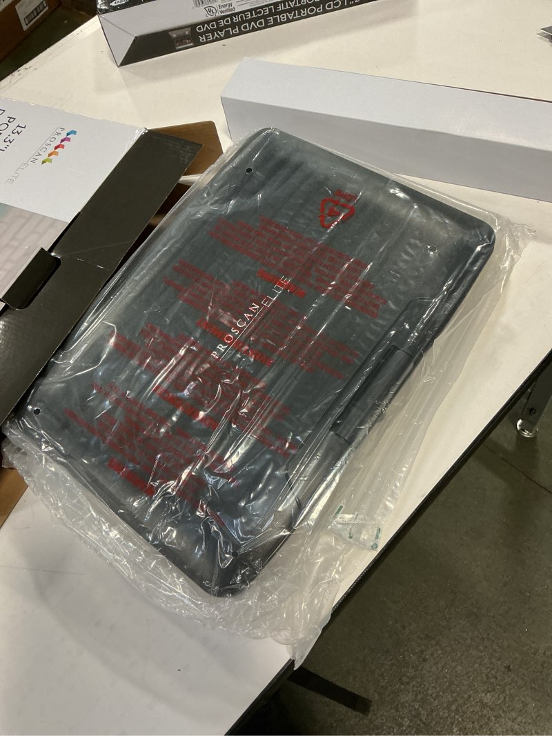 Condition photo showing New/Like New for Proscan Elite 13.3  Portable DVD Player  PEDVD1332  Black