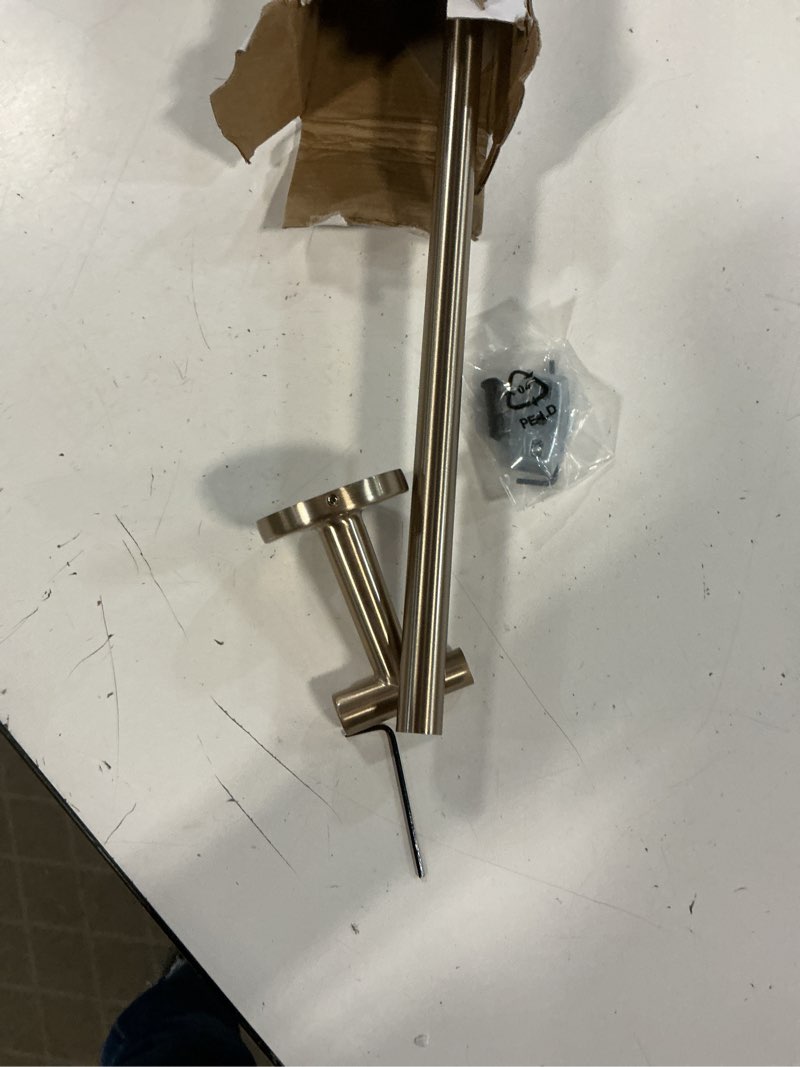 Condition photo showing Good Condition for delta 759240-cz trinsic 24 in. towel bar in champagne bronze champagne bronze 24 inch