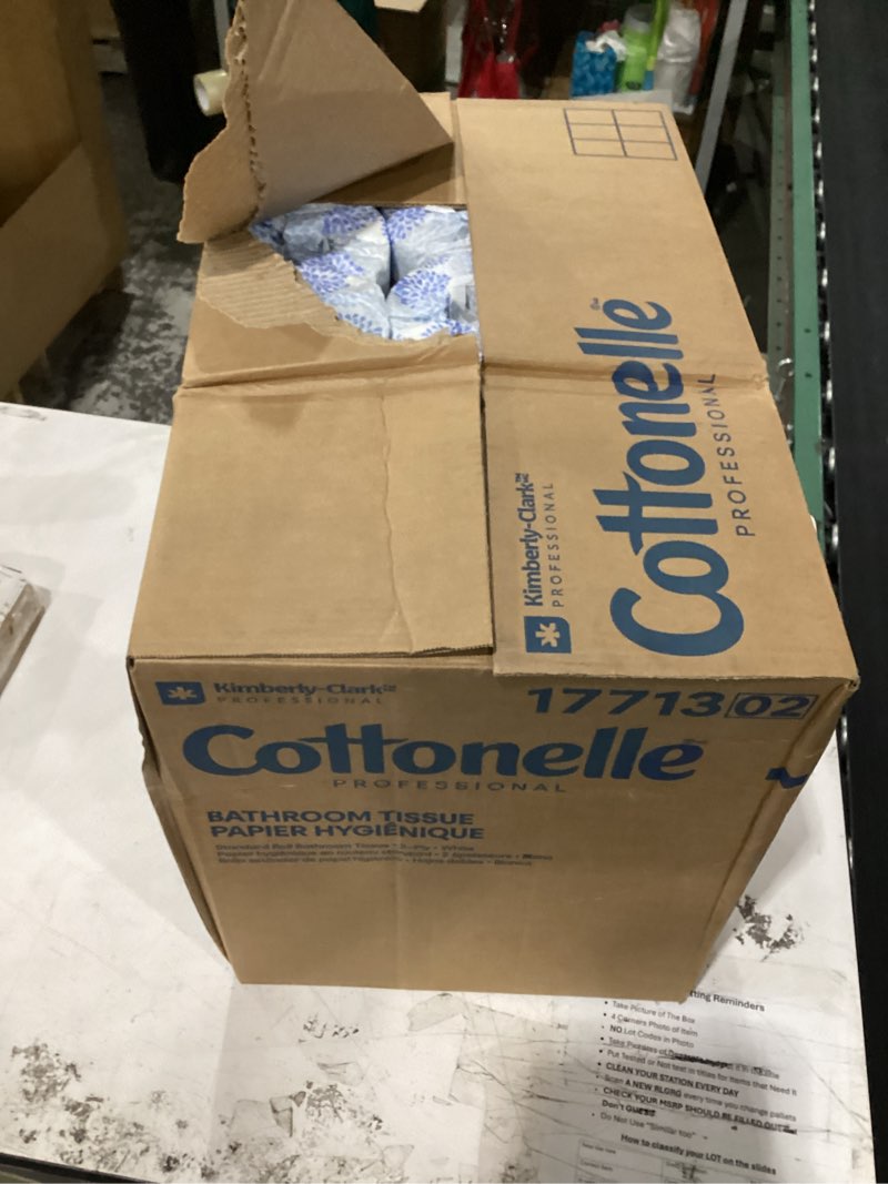 Condition photo showing New/Like New for cottonelle professional standard roll bulk toilet paper (17713), 2-ply, white (60 rolls of 451 sheets, 27,060 sheet total) 451 sheet (pack of 60)