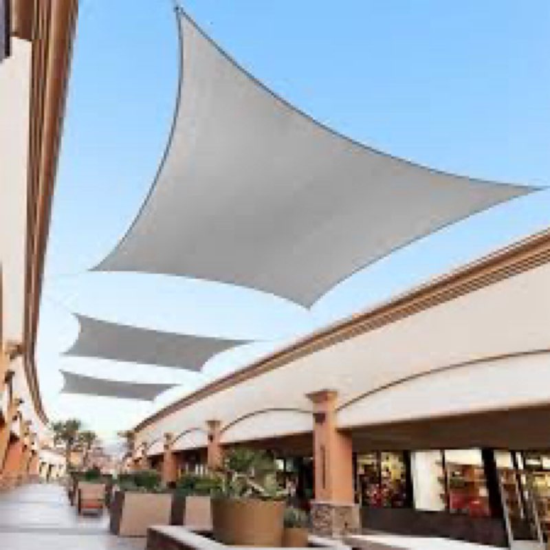 Royal Shade Rectangle Shade Sail With Hardware Kit