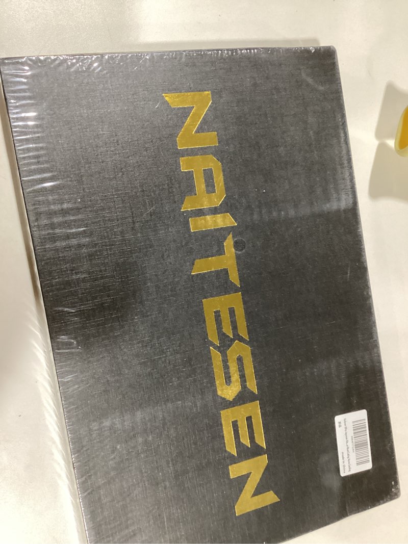 Condition photo showing New/Like New for 5PCS Professional Kitchen Chef Knife Set with Blade Guards, Wood Handle High Carbon Steel, Sharp for Meat Cutting Home Cooking Gifts for Men Women