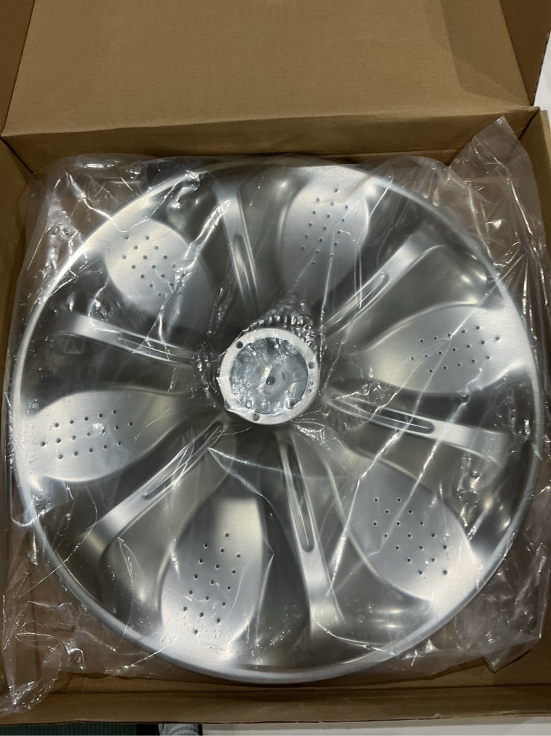 Condition photo showing Good Condition for agz72909711 agitator plate with 5006ea3009b washer pulsator cap compatible with lg washer agz72909713 washplate pulsator assembly replaces: ap6800730, 4873462, agz72909703, ps12588963 agz72909711 with washer pulsator cap