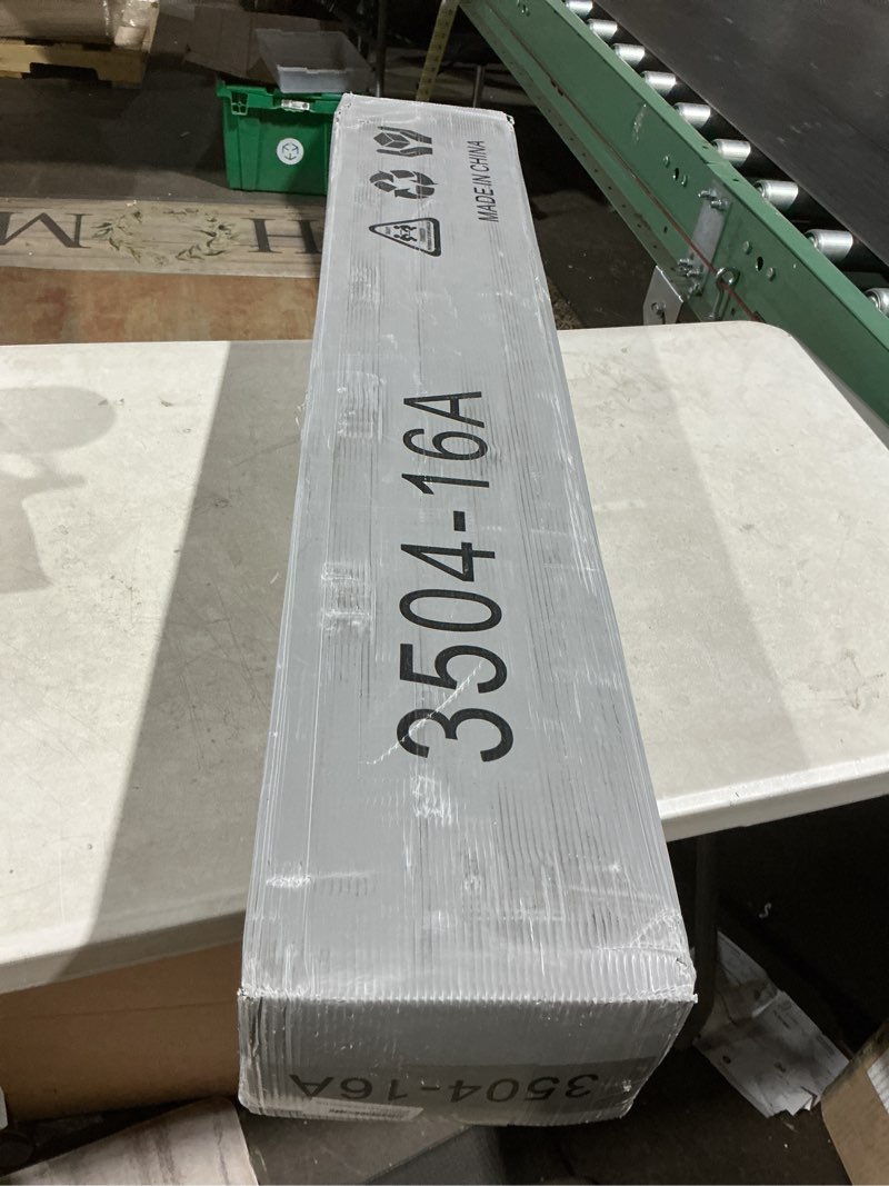 Condition photo showing Good Condition for Hunlostten 16" High Queen Bed Frame No Box Spring Needed, Heavy Duty Metal Platform Bed Frame Queen Size with Round Corners, Easy Assembly, Noise Free, Black Queen 16 Inch