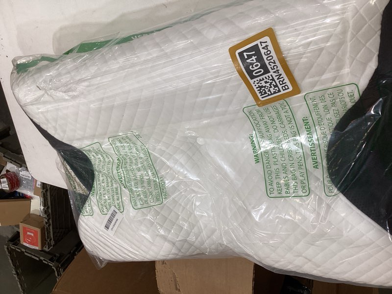 Condition photo showing New/Like New for dreamers relief pillow, orthinex cervical neck pillow, contour memory relief pillow, memory foam neck pillows, premium ergonomic (black)