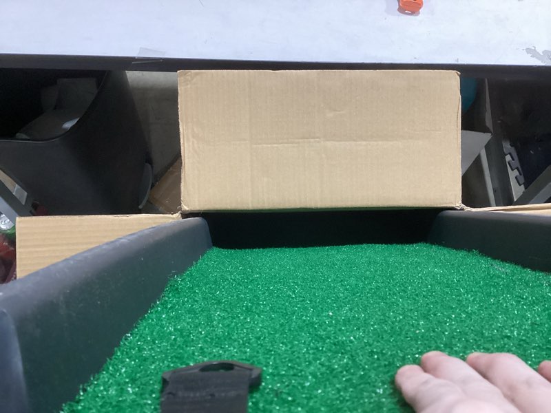 PawStep 50894 Pet Ramp with Poly Grass - Folding, Portable Dog Ramp for Cars, SUV & Trucks - Non-Sli